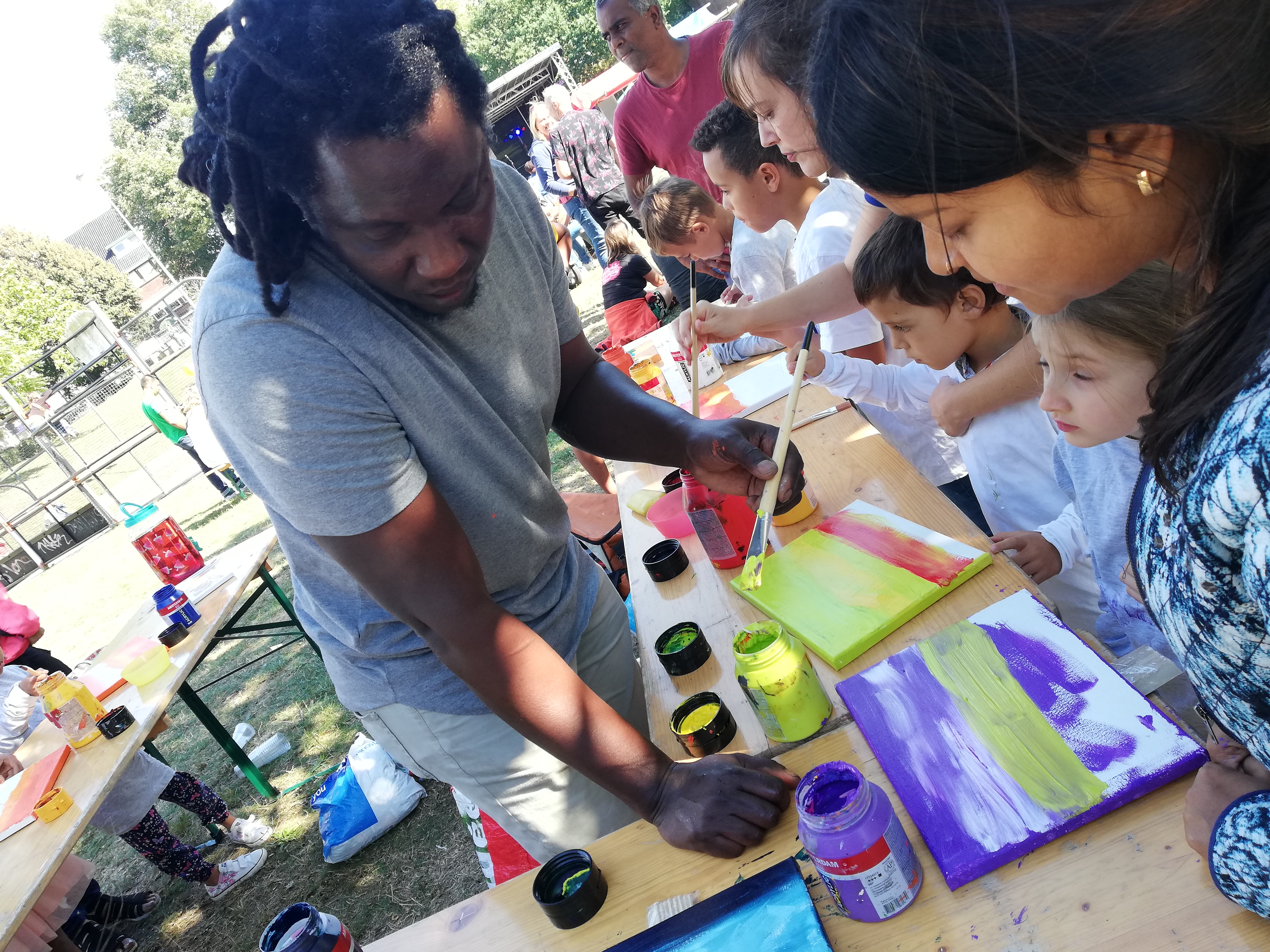 Workshop schilderen kinderen